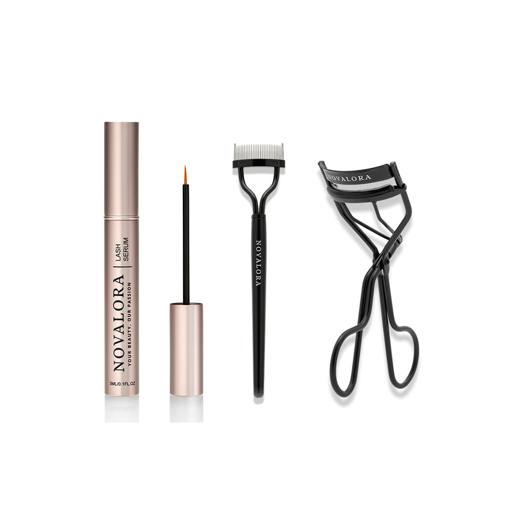 Perfektes Wimpern-Set